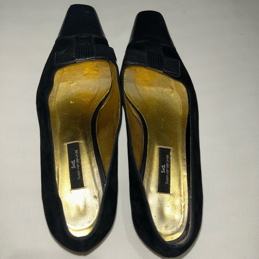 Susan van der Linde square toe flats - Picture 6 of 12
